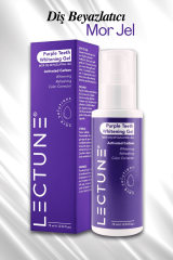 LECTUNE Diş Beyazlatıcı Mor Jel | Anında Beyazlatma Etkili Diş Jeli | 75 ml