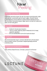 LECTUNE Vücut Peelingi | Karpuz Özlü & Besleyici Arındırıcı & Batık Karşıtı | Body Scrub | 250 ml